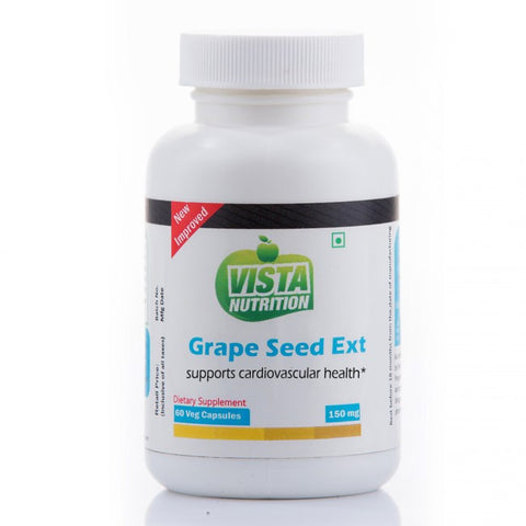 vista nutrition grape seed extract 150mg 60 capsules