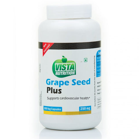 vista nutrition grape seed extract 250mg 300 capsules