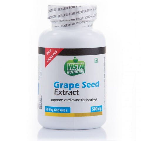 vista nutrition grape seed extract 500mg 60 capsules