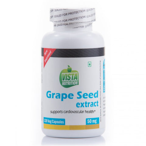 vista nutrition grape seed extract 50mg 120 capsules