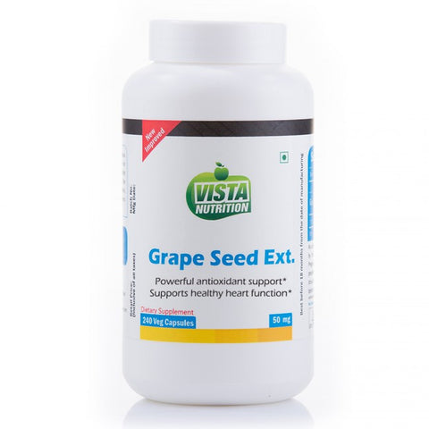 vista nutrition grape seed extract 50mg 240 capsules