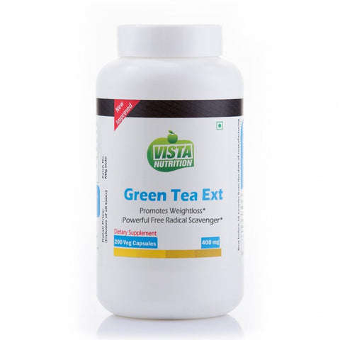 vista nutrition green tea extract 400mg - 200 capsules