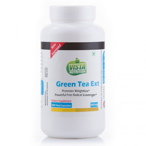 vista nutrition green tea extract 400mg - 300 capsules