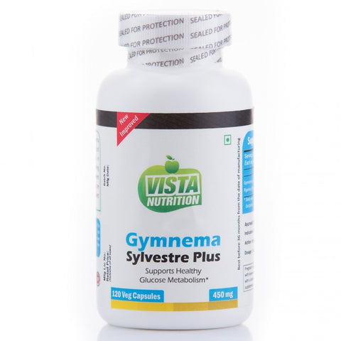 vista nutrition gymnema plus - 450 mg- 120 capsules