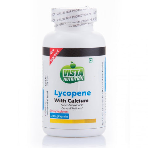 vista nutrition lycopene with calcium 120 capsules