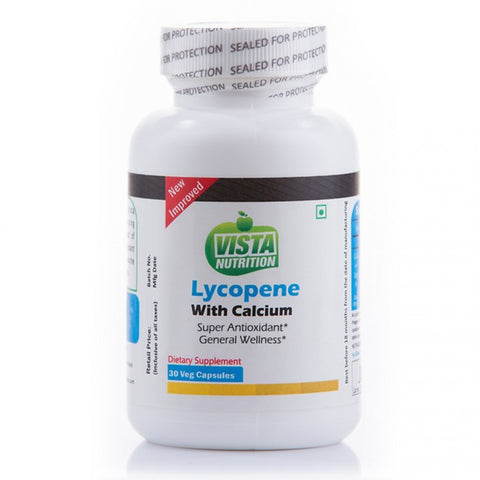 vista nutrition lycopene with calcium 30 capsules