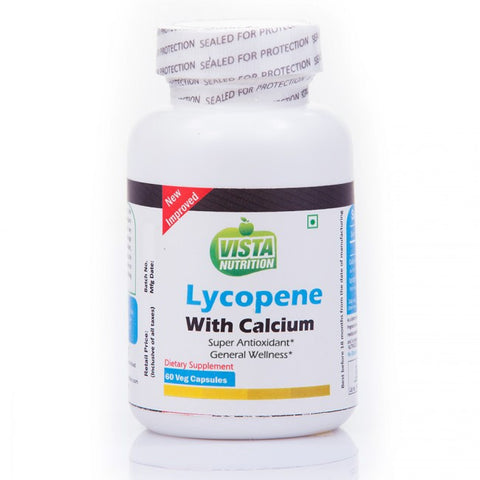 vista nutrition lycopene with calcium 60 capsules