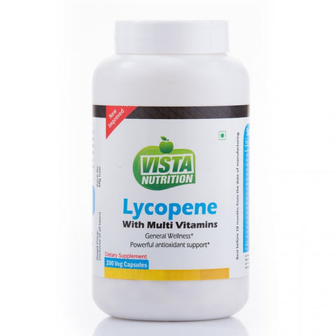 vista nutrition lycopene with multivitamins 200 capsules
