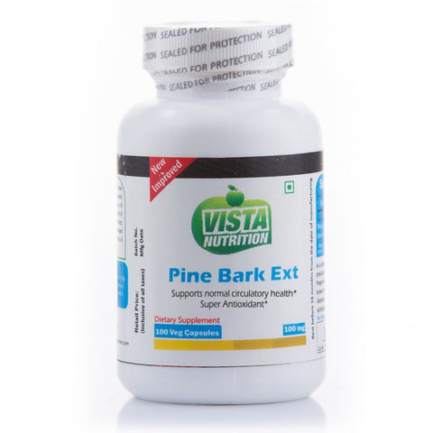 vista nutrition pine bark ext - 100mg - 100 capsules