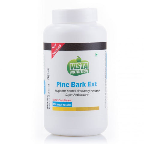 vista nutrition pine bark ext - 100mg - 300 capsules
