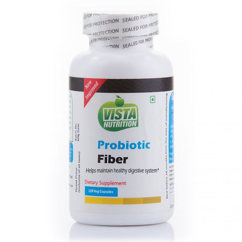 vista nutrition probiotic fiber 120 capsules