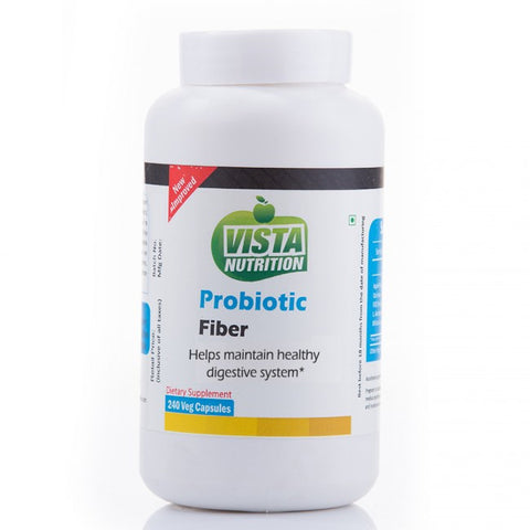 vista nutrition probiotic fiber 240 capsules