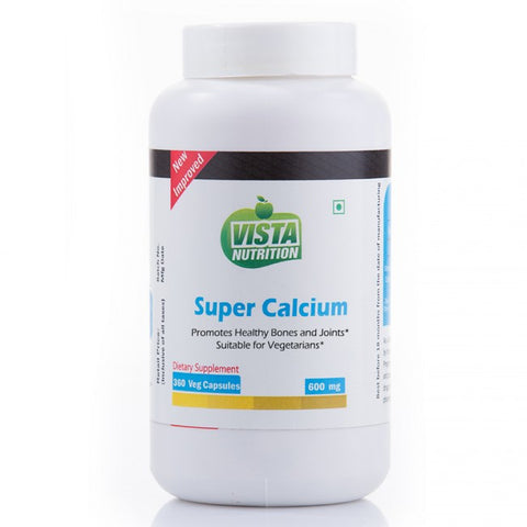 vista nutrition super calcium 600 - 360 capsules