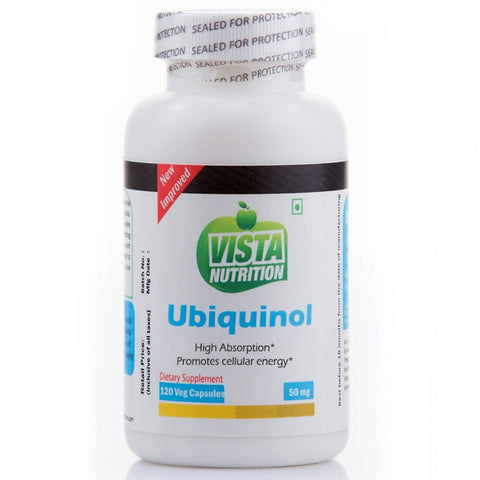 vista nutrition ubiquinol 50 mg - 120 vegicapsules