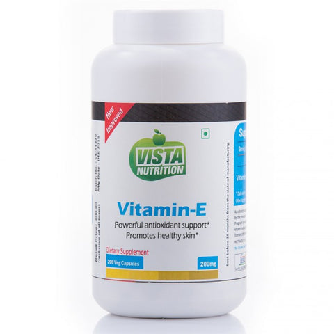 vista nutrition vitamin-e 200mg 200 capsules