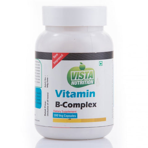 vista nutrition vitamin b-complex 180 capsules