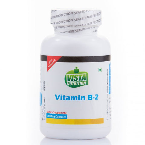 vista nutrition vitamin b2 100 capsules
