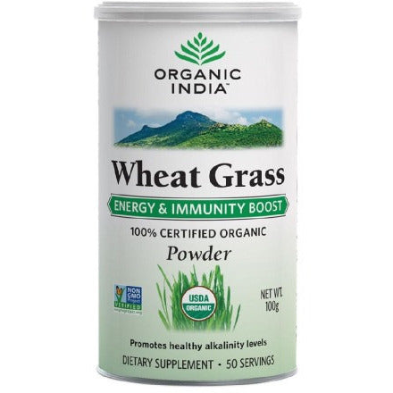 Organic India Wheat Grass 100 Gm