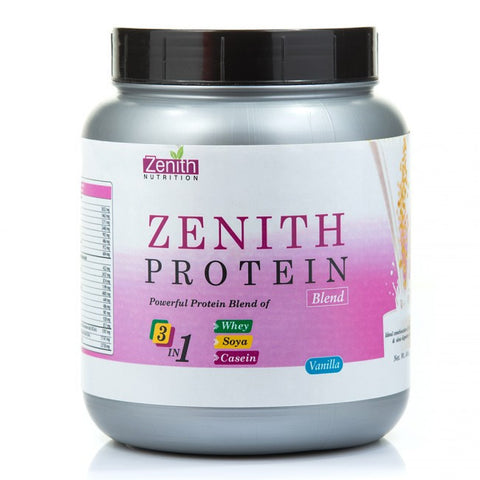 zenith nutrition zenith protein - blend - vanilla - 500 gms