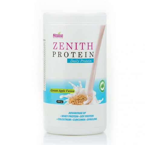 zenith nutrition zenith protein daily protein - green apple - 300 gms