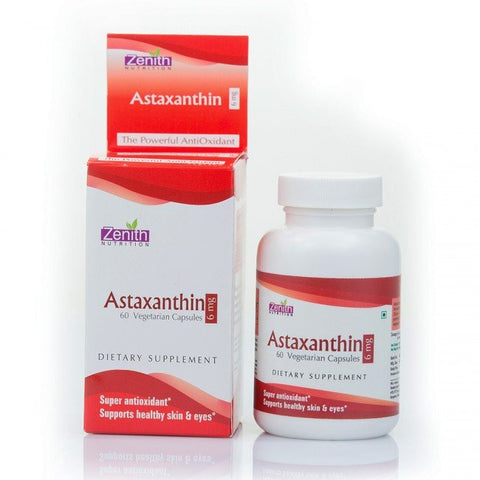 zenith nutrition astaxanthin 6mg - 60 capsules