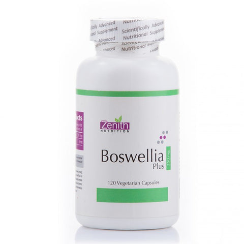 zenith nutrition boswellia plus - 250 mg - 120 capsules