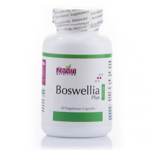 zenith nutrition boswellia plus - 250 mg - 60 capsules
