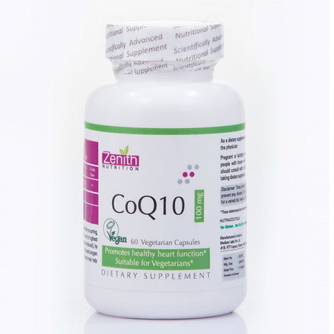 zenith nutrition coq10 100mg - 60 capsules