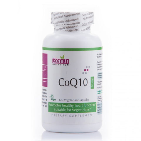 zenith nutrition coq10 60mg - 120 capsules
