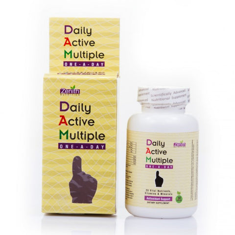 zenith nutrition daily active multiple one a day - 30 veg capsules