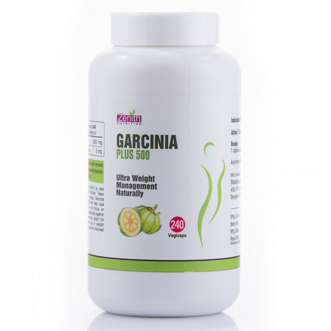 zenith nutrition garcinia cambogia plus - 500 mg - 240 capsules