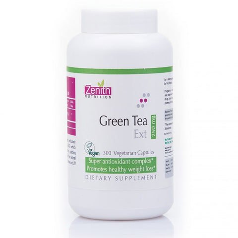 zenith nutrition green tea extract 250mg - 300 capsules