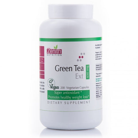 Zenith Nutrition Green Tea Extract 400mg - 200 Capsules