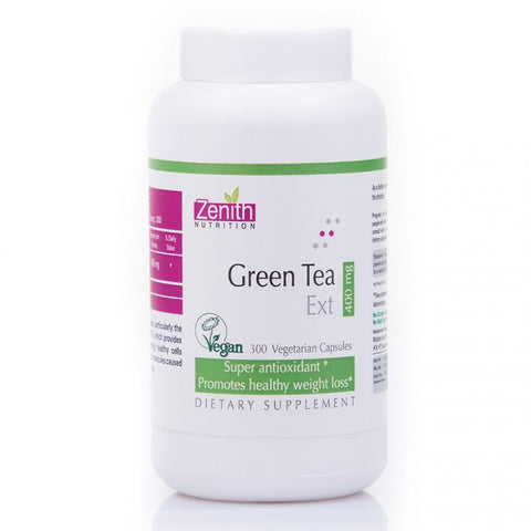 zenith nutrition green tea extract 400mg - 300 capsules