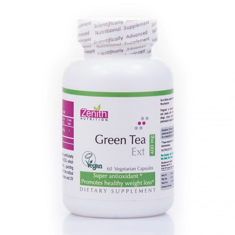Zenith Nutrition Green Tea Extract 400mg - 60 Capsules