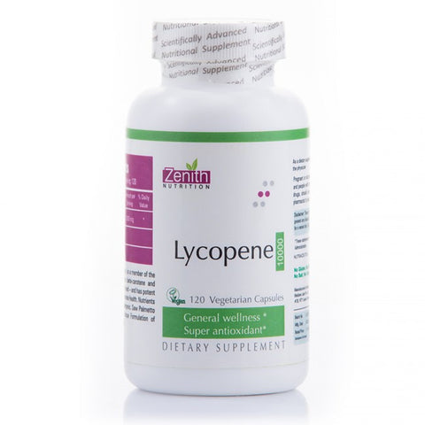 zenith nutrition lycopene - 10000 - 120 capsules