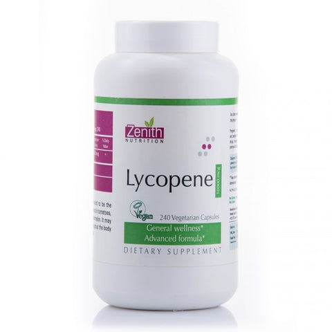 zenith nutrition lycopene - 10000 - 240 capsules