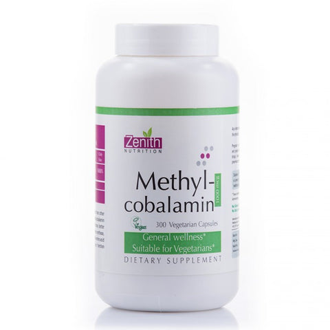 zenith nutrition methylcobalamin - 300 capsules