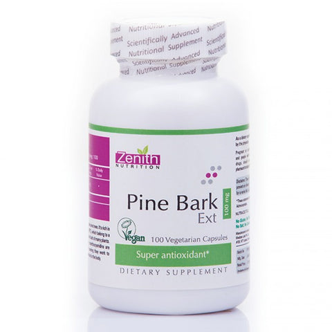 zenith nutrition pine bark ext - 100mg - 100 capsules