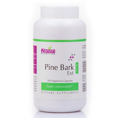 zenith nutrition pine bark ext 100mg - 300 capsules