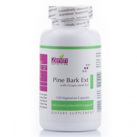 zenith nutrition pine bark ext with grape seed ext - 120 capsules