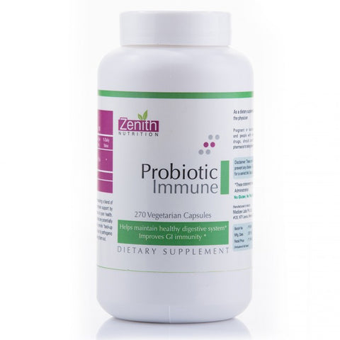 zenith nutrition probiotic immune - 270 capsules