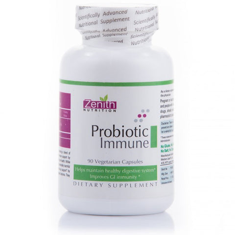 zenith nutrition probiotic immune - 90 capsules