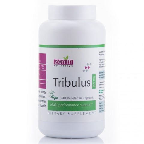 zenith nutrition tribulus 800mg - 240 capsules