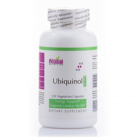 zenith nutrition ubiquinol 50 mg - 120 vegicapsules