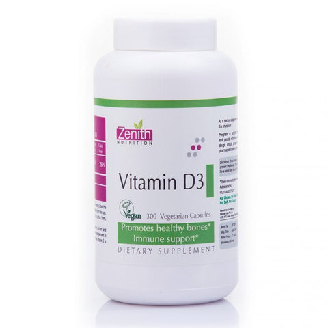 zenith nutrition vitamin-d3 - 300 capsules